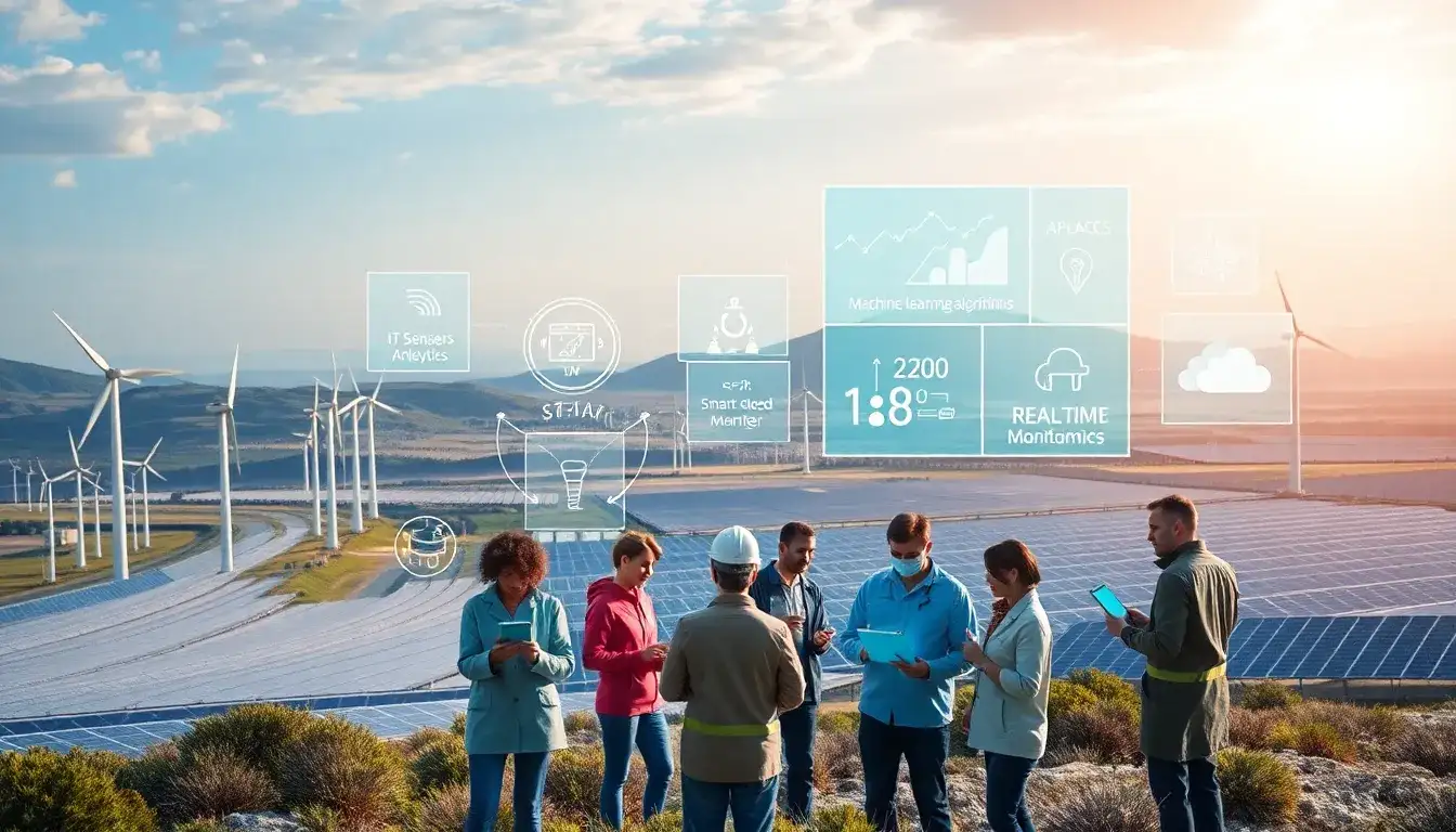 What are the key competencies needed for predictive maintenance in renewable energy