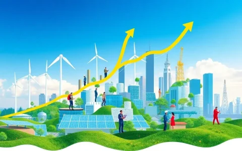 How does the growth of renewable energy jobs compare to the overall economy