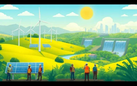 What are the main renewable energy sectors driving job growth in Brazil