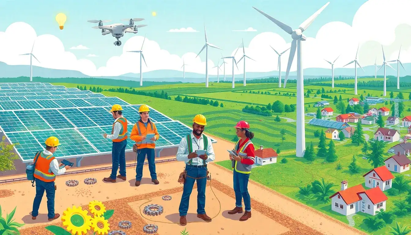 How does unionization impact the renewable energy sector