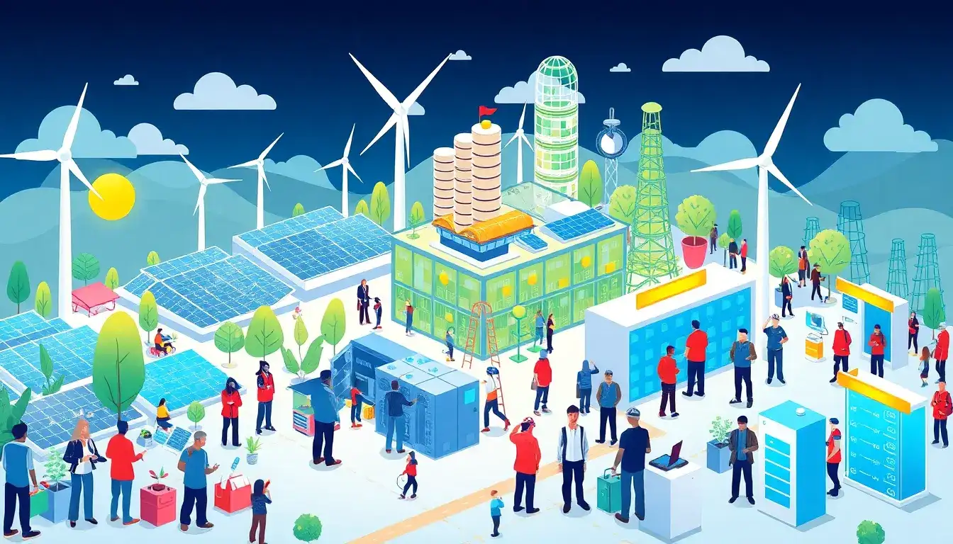 What role does battery storage play in the renewable energy job market