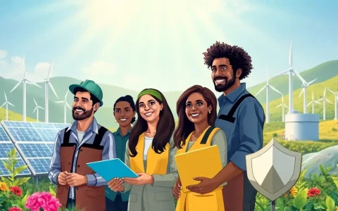 What are the main benefits offered to renewable energy workers