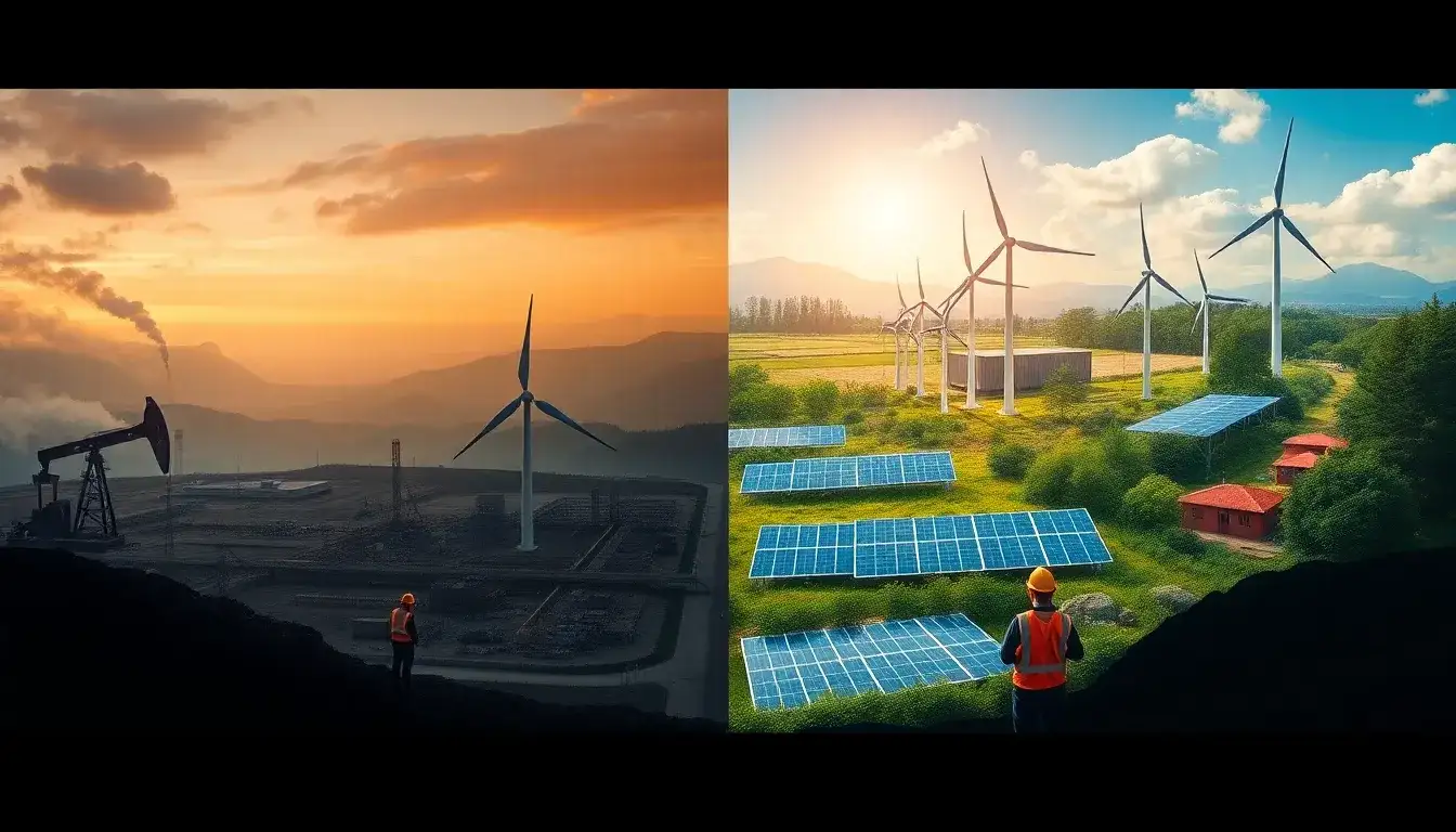 How easy is it to transition from a fossil fuel job to a renewable energy job