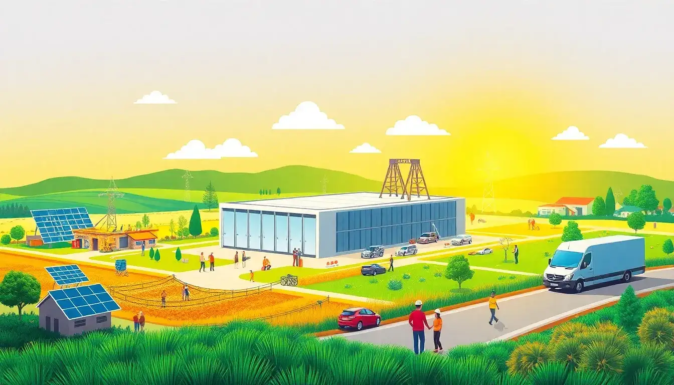 How do utility-scale energy storage projects impact local economies