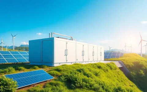 How does utility-scale energy storage compare to traditional power plants in terms of emissions