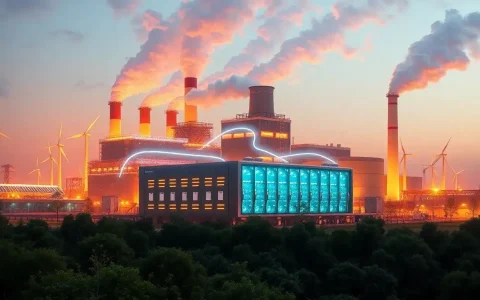 What role does energy storage play in reducing emissions from traditional power plants