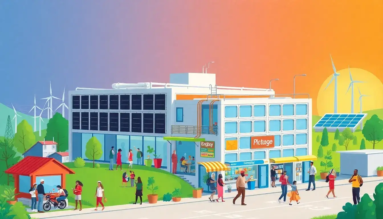 How does the growth of utility-scale energy storage impact local economies