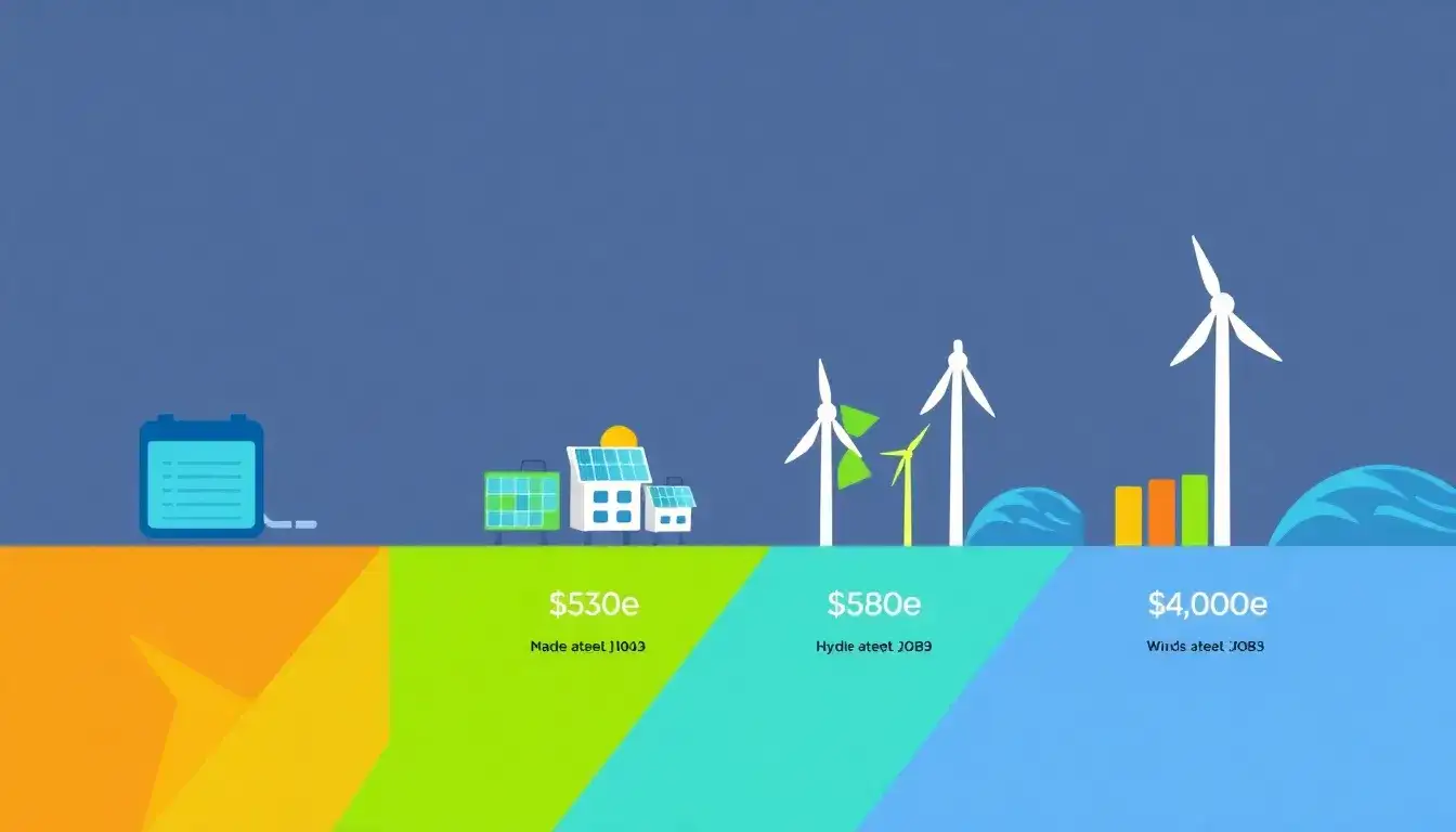 How does the energy storage industry compare to other clean energy sectors in terms of job creation