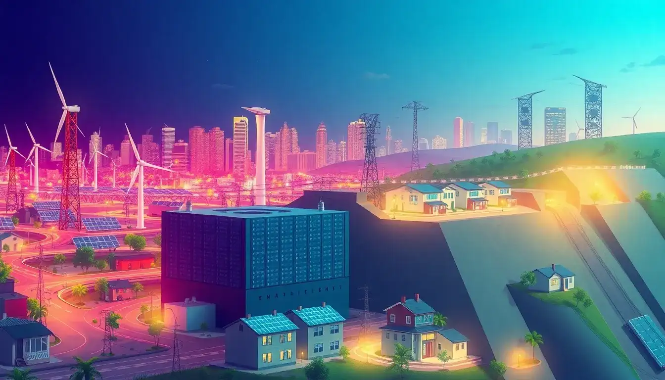 What role does energy storage play in minimizing power outages