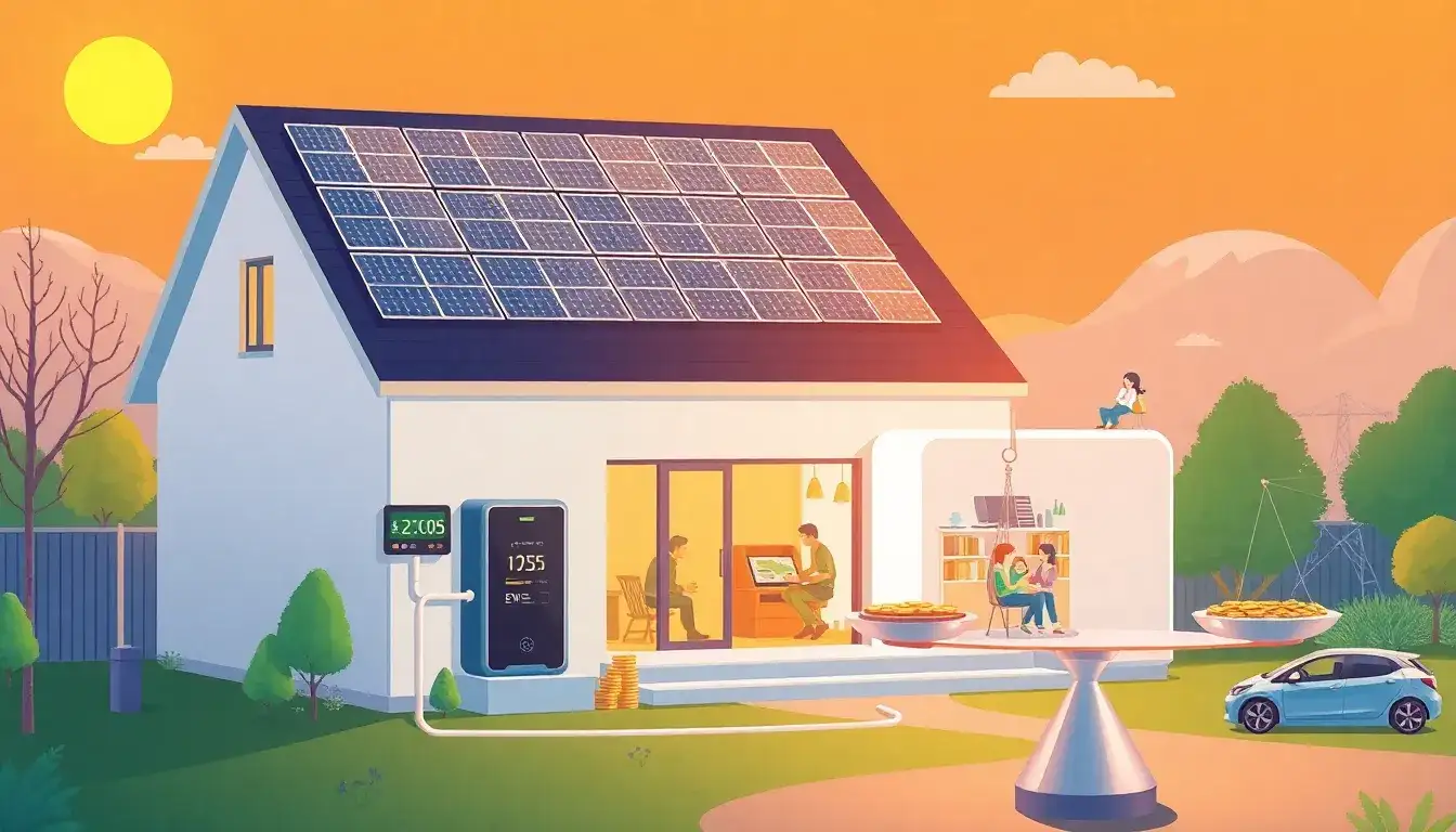 How does energy storage contribute to cost savings for consumers