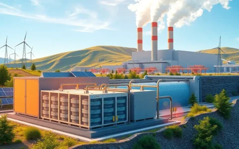 What role does energy storage play in reducing emissions from peaking plants