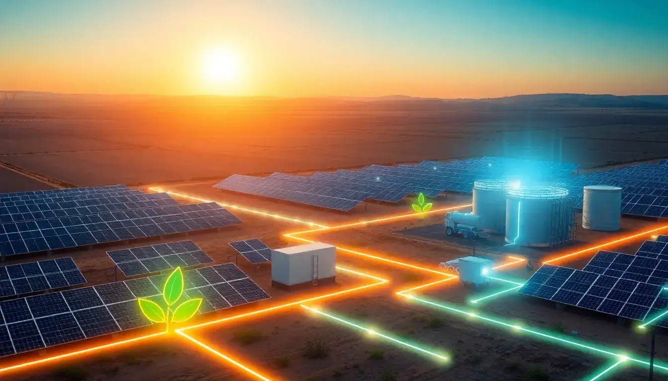What are the main benefits of integrating energy storage systems with solar farms