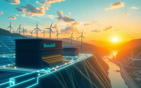 How do energy storage systems help stabilize the grid with wind and solar energy