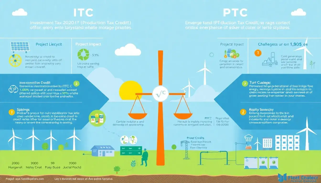 What are the differences between ITC and PTC for energy storage projects