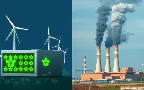 How do the emissions from utility-scale batteries compare to those from traditional power plants