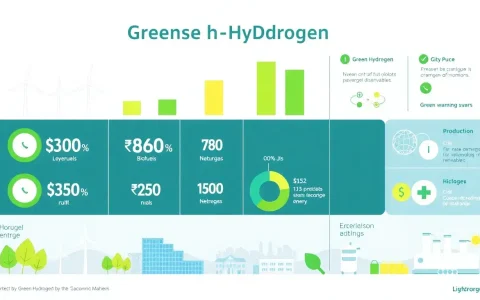 How does the cost of green hydrogen compare to other low-carbon fuels