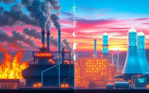 How does cofiring hydrogen and natural gas affect the efficiency of power plants