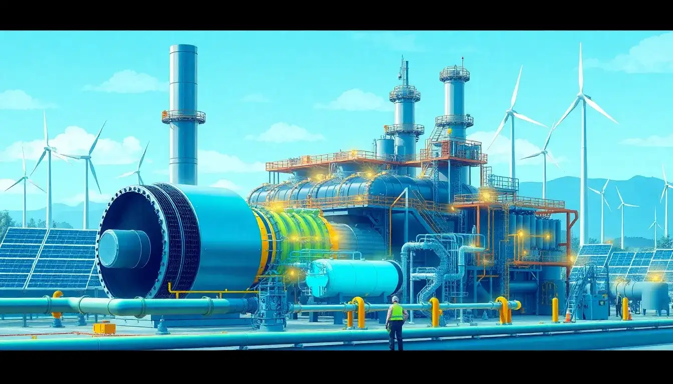 How can existing natural gas peaking plants be upgraded to accommodate hydrogen blends