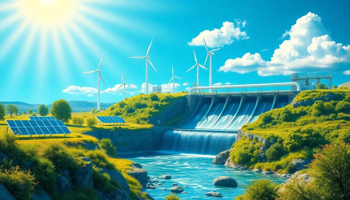 Which renewable energy source is most efficient for producing green hydrogen