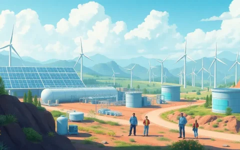 What are the main challenges in scaling up green hydrogen production using renewable energy sources