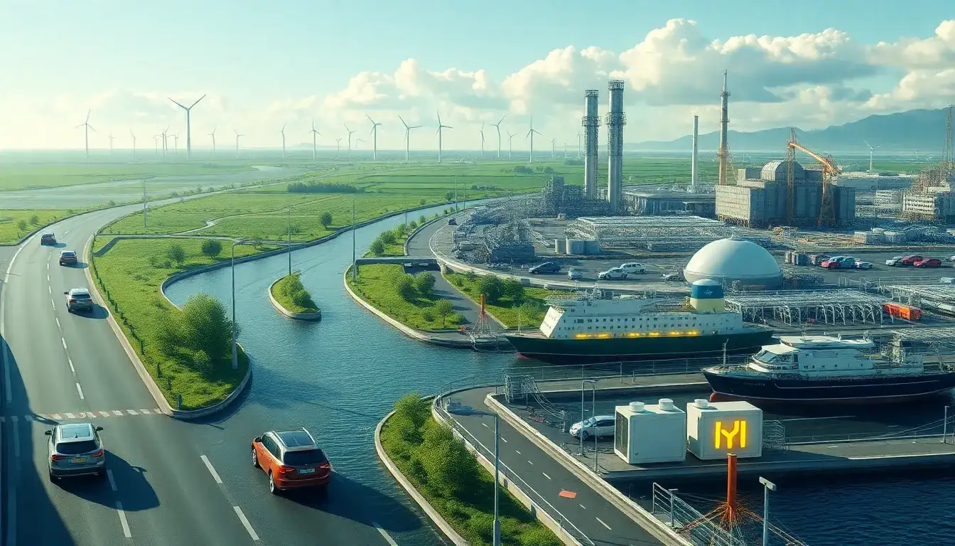 What are the potential applications of green hydrogen that renewable natural gas cannot fulfill