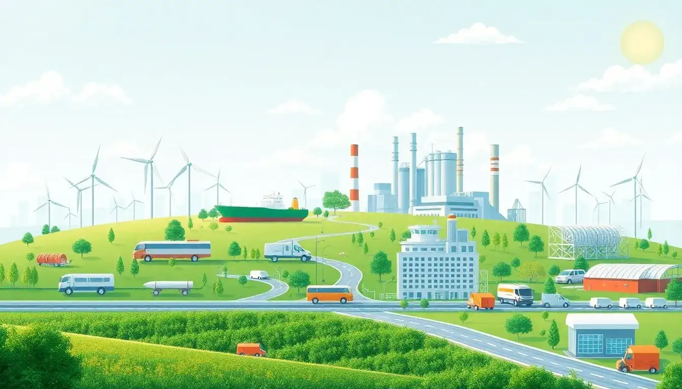 What industries are most likely to benefit from green hydrogen