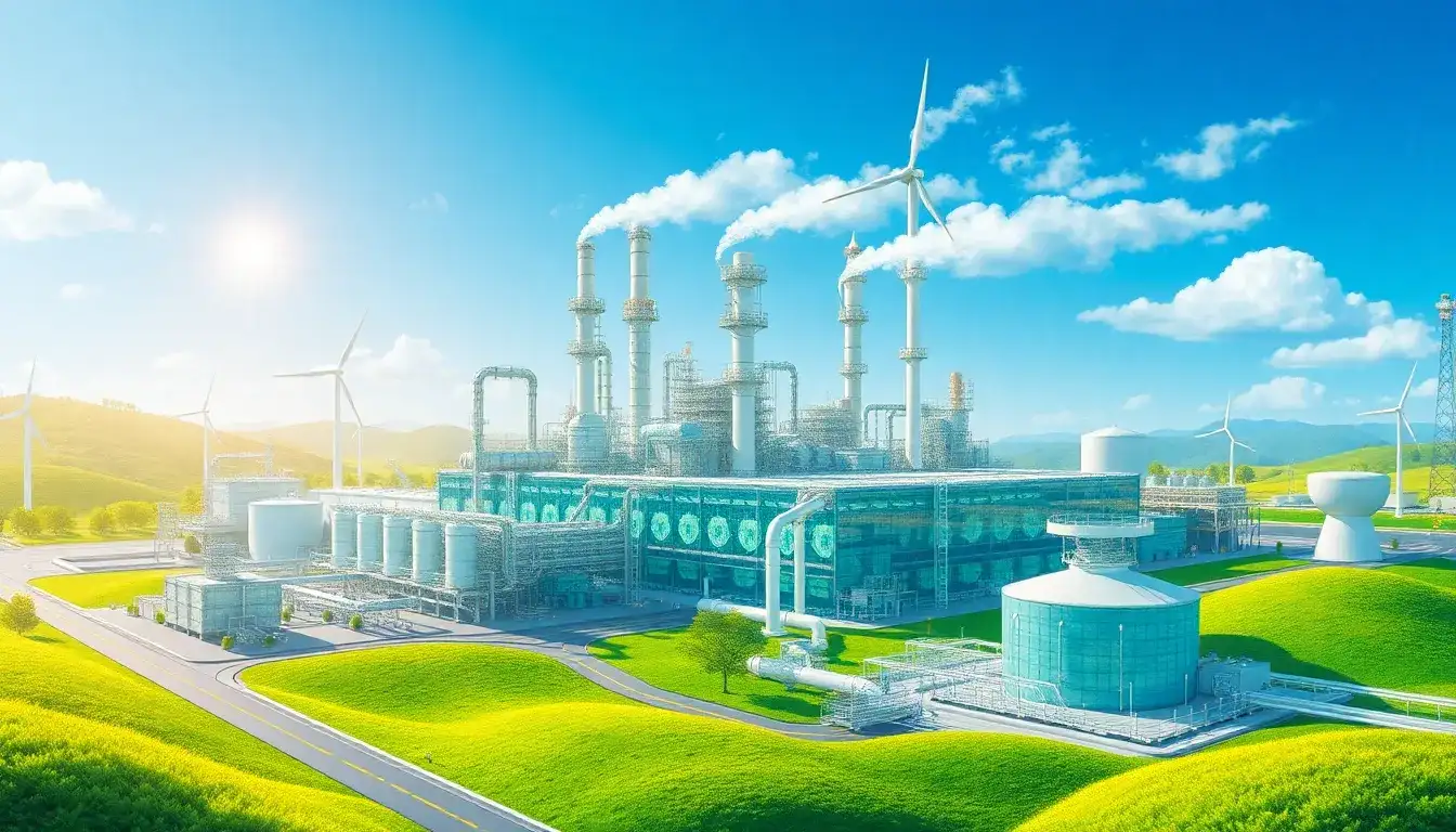 What role does green hydrogen play in the chemical industry