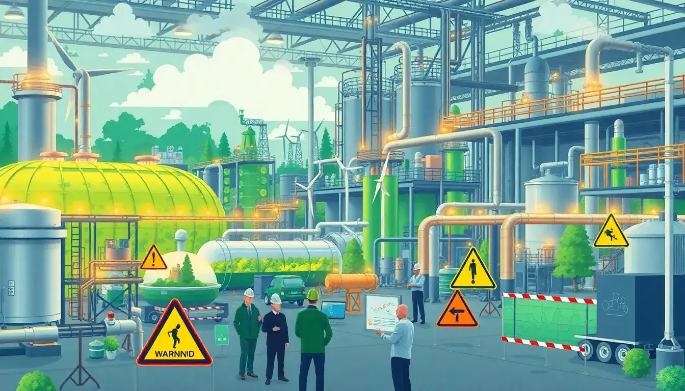 What are the main challenges in implementing green hydrogen in industrial processes