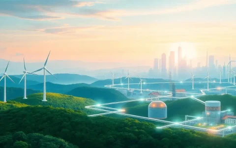 How does green hydrogen production impact the overall energy grid