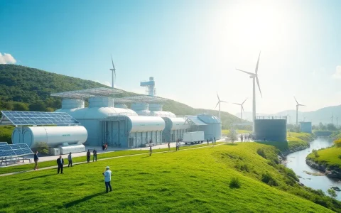 How can green hydrogen production be scaled up efficiently