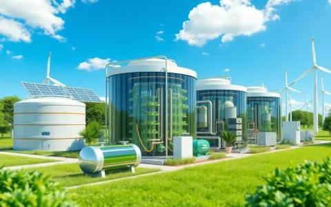 What innovative storage solutions are being developed for green hydrogen