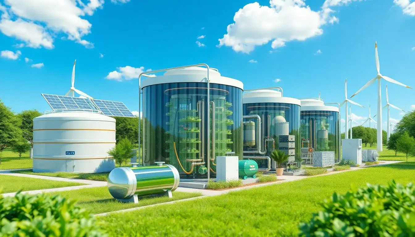 What innovative storage solutions are being developed for green hydrogen