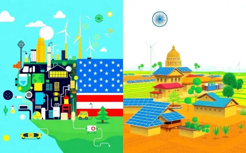 What are the key differences in green hydrogen policies between countries like the U.S. and India