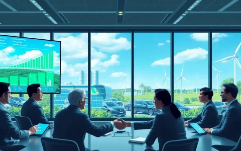 How do corporate partnerships with governments enhance the green hydrogen sector