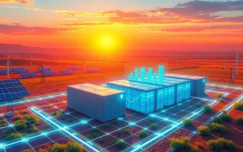 How do utility-scale batteries help stabilize the grid