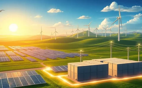 How do utility-scale batteries help integrate renewable energy sources