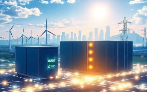 How do utility-scale batteries improve grid stability