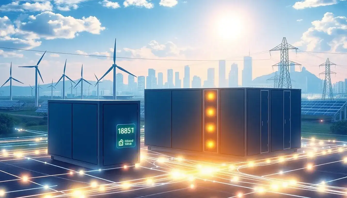 How do utility-scale batteries improve grid stability