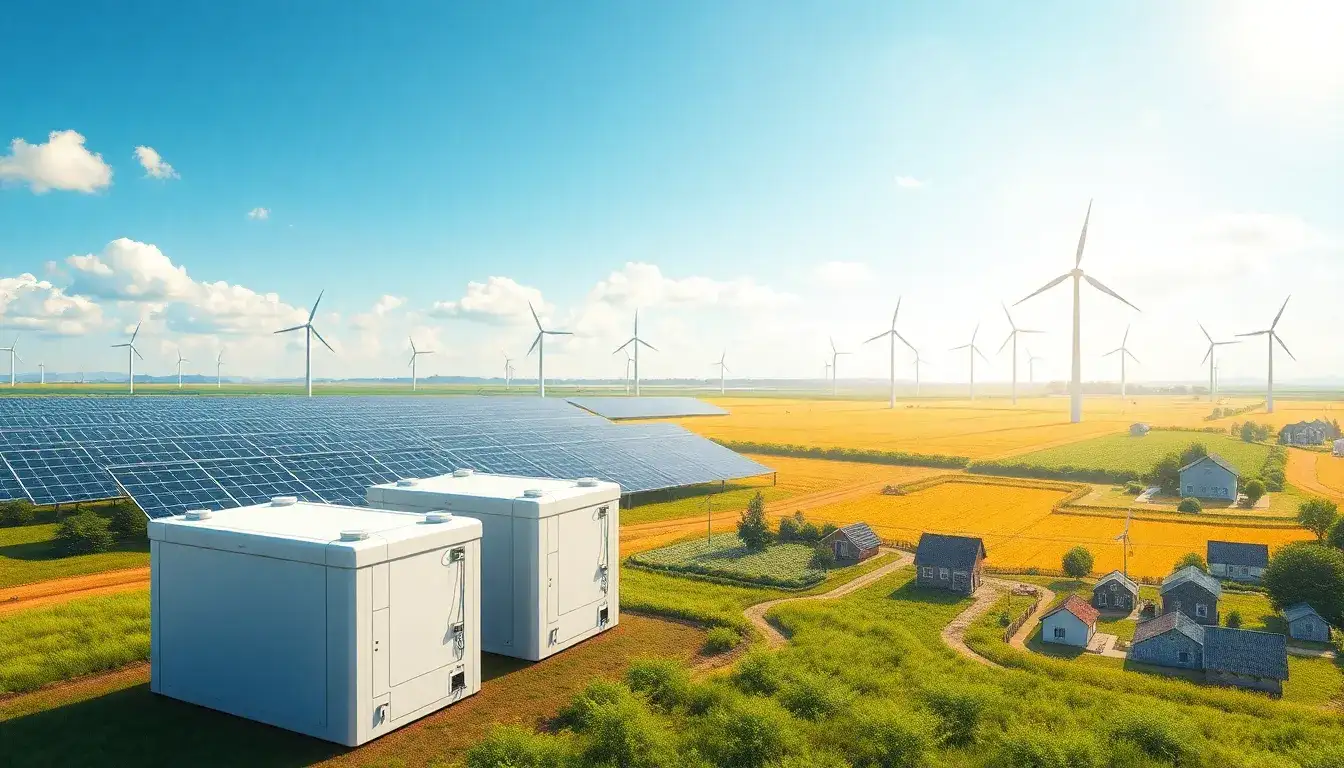 What are the main benefits of using utility-scale batteries for energy storage