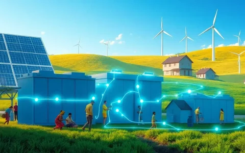 How do utility-scale batteries help reduce the cost of electricity in off-grid communities