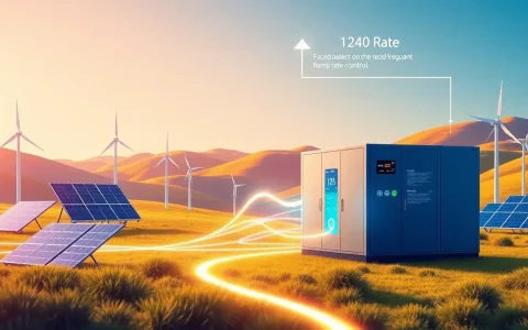 How do utility-scale batteries contribute to frequency regulation and ramp rate control