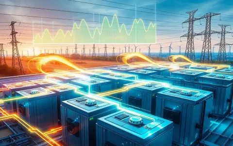 How does the ramp rate control function of utility-scale batteries work