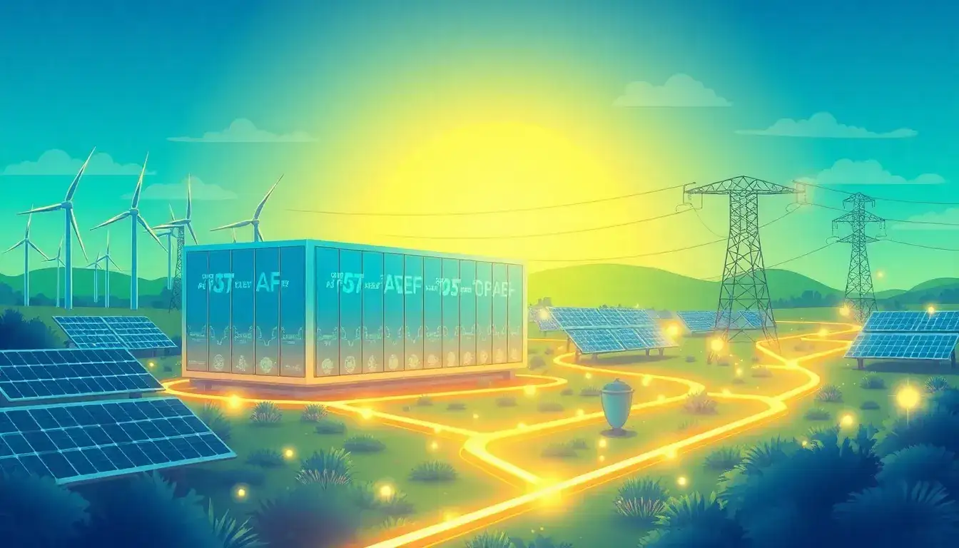 What are the main benefits of using utility-scale batteries for grid stability