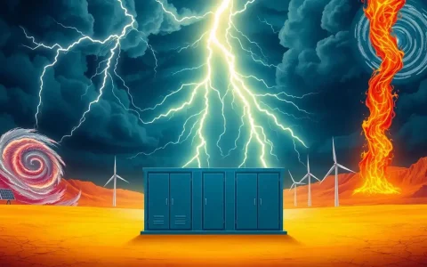 Are there specific types of extreme weather events where utility-scale batteries are most effective