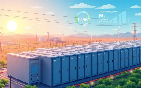 What role do utility-scale batteries play in deferring investments in peak generation