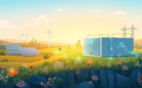 What are the environmental benefits of using utility-scale batteries