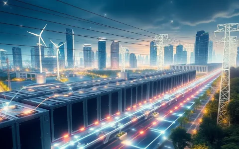 How do utility-scale batteries support the stability of the electricity grid