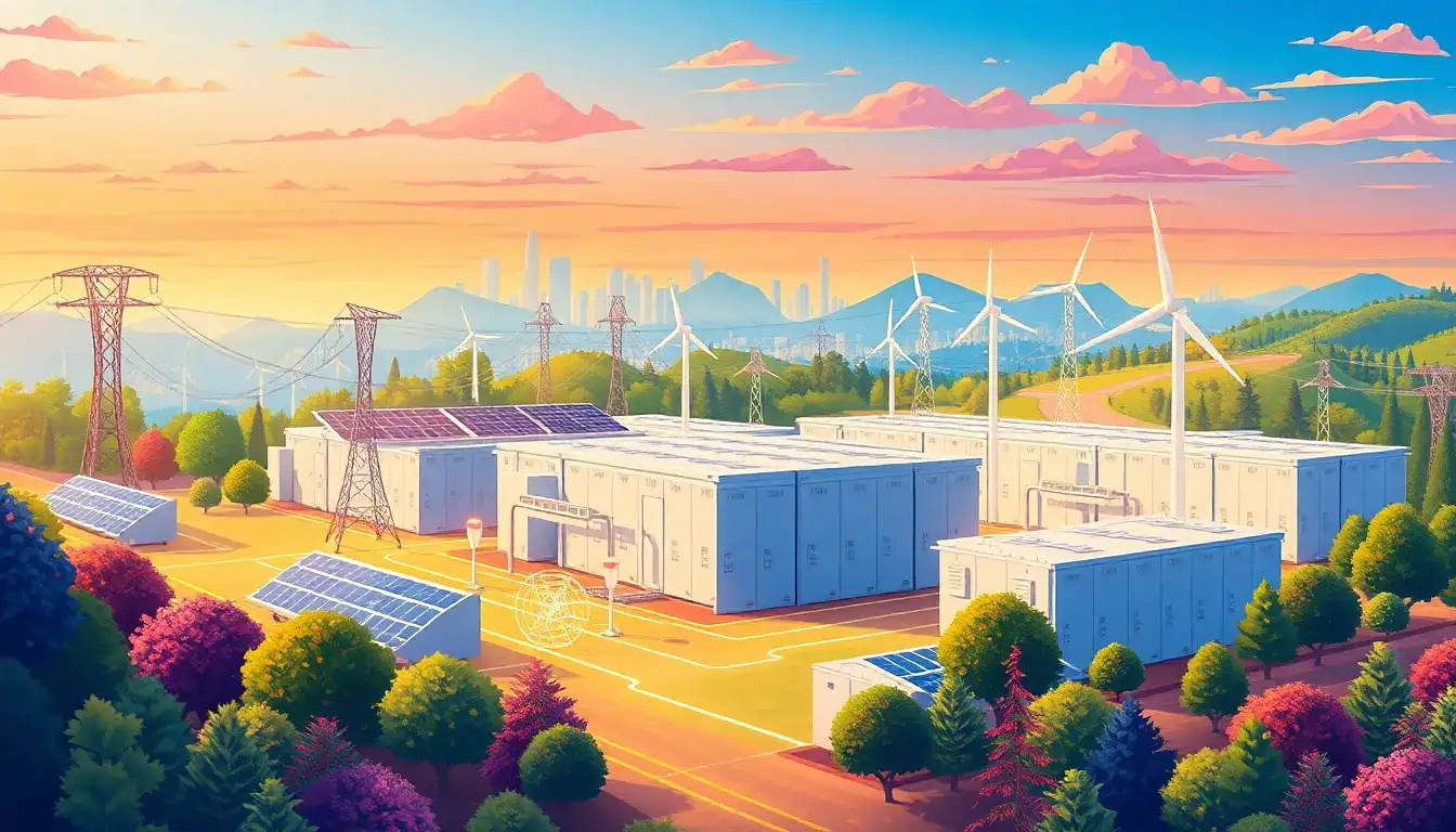 How do utility-scale batteries enhance grid resiliency