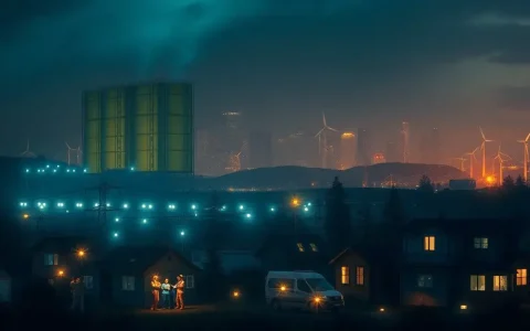 How do utility-scale batteries help during power outages