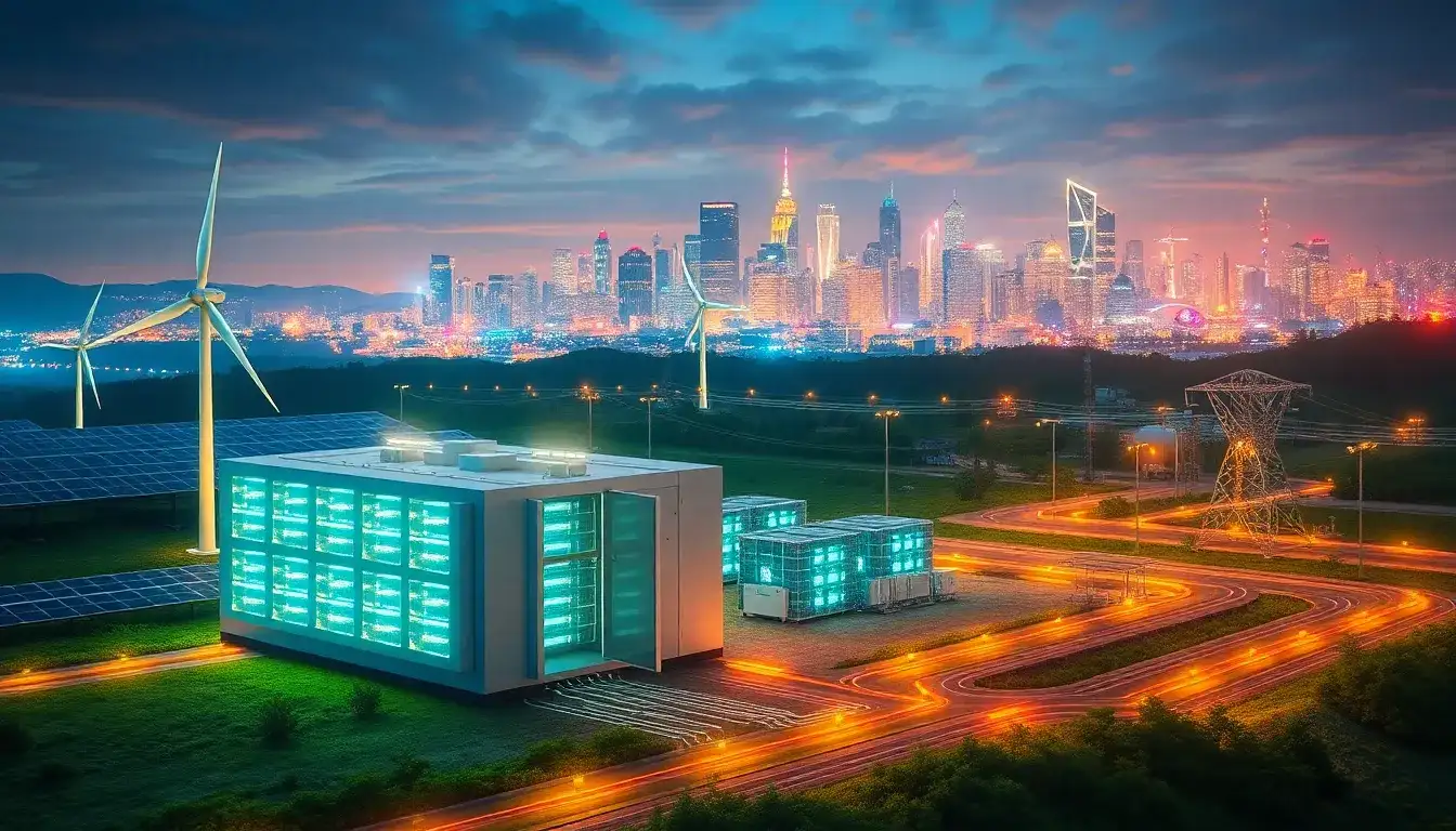 How do utility-scale batteries contribute to peak demand management